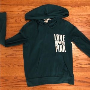 Pink Victoria’s Secret sweatshirt!